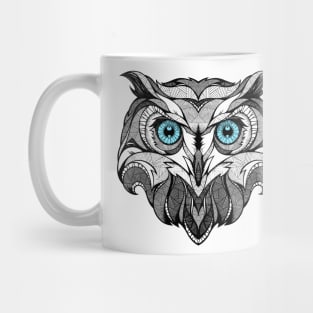 Owl Art best funny cute owl fans gift for Men Women Mug